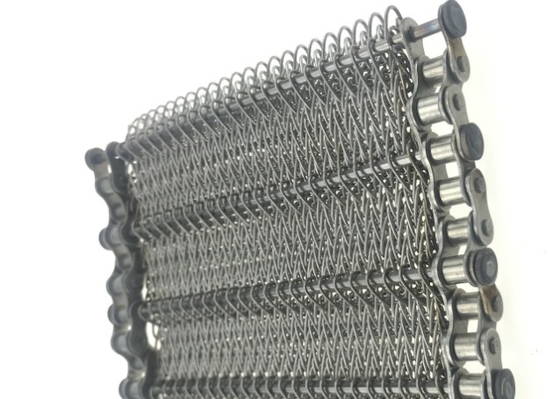 Băng tải liên kết tấm thép không gỉ 304 316 cho đông lạnh nhanh
