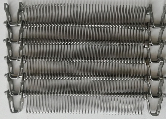 Công nghiệp chế biến thịt Vành đai xoắn ốc 19.05mm Pitch Sus304