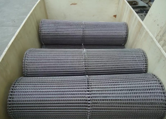 Băng tải lưới xoắn ốc Ss304 cho máy rang hạt khô