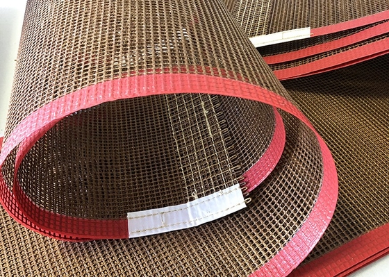 Đai lưới chống dính Ptfe 8 * 8mm cho băng tải thực phẩm