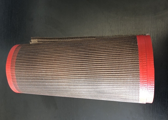 Bullnose Joint Endless Ptfe Băng tải cho máy sấy Uv