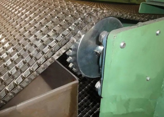 Băng tải lưới dây phẳng tùy chỉnh cấp thực phẩm Thép không gỉ 304 để nướng bánh mì